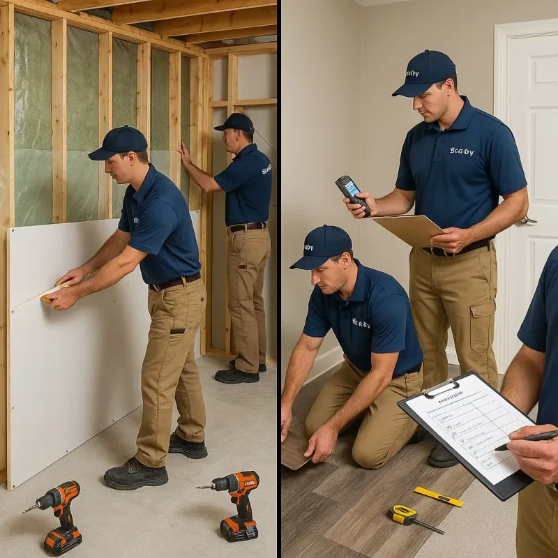Repairs and Reconstruction process in Ammon, ID